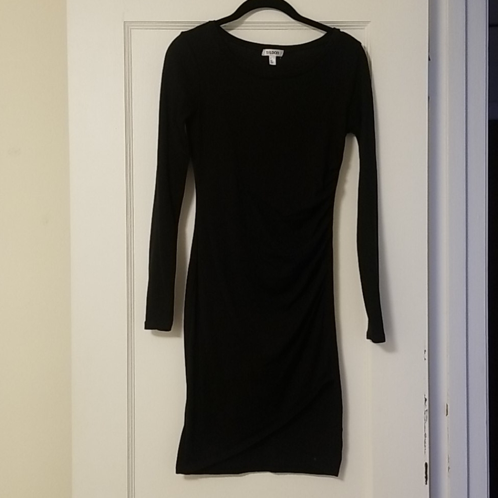 Asymmetrical front dress